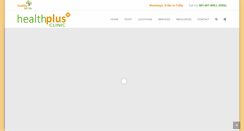 Desktop Screenshot of healthplusutah.com